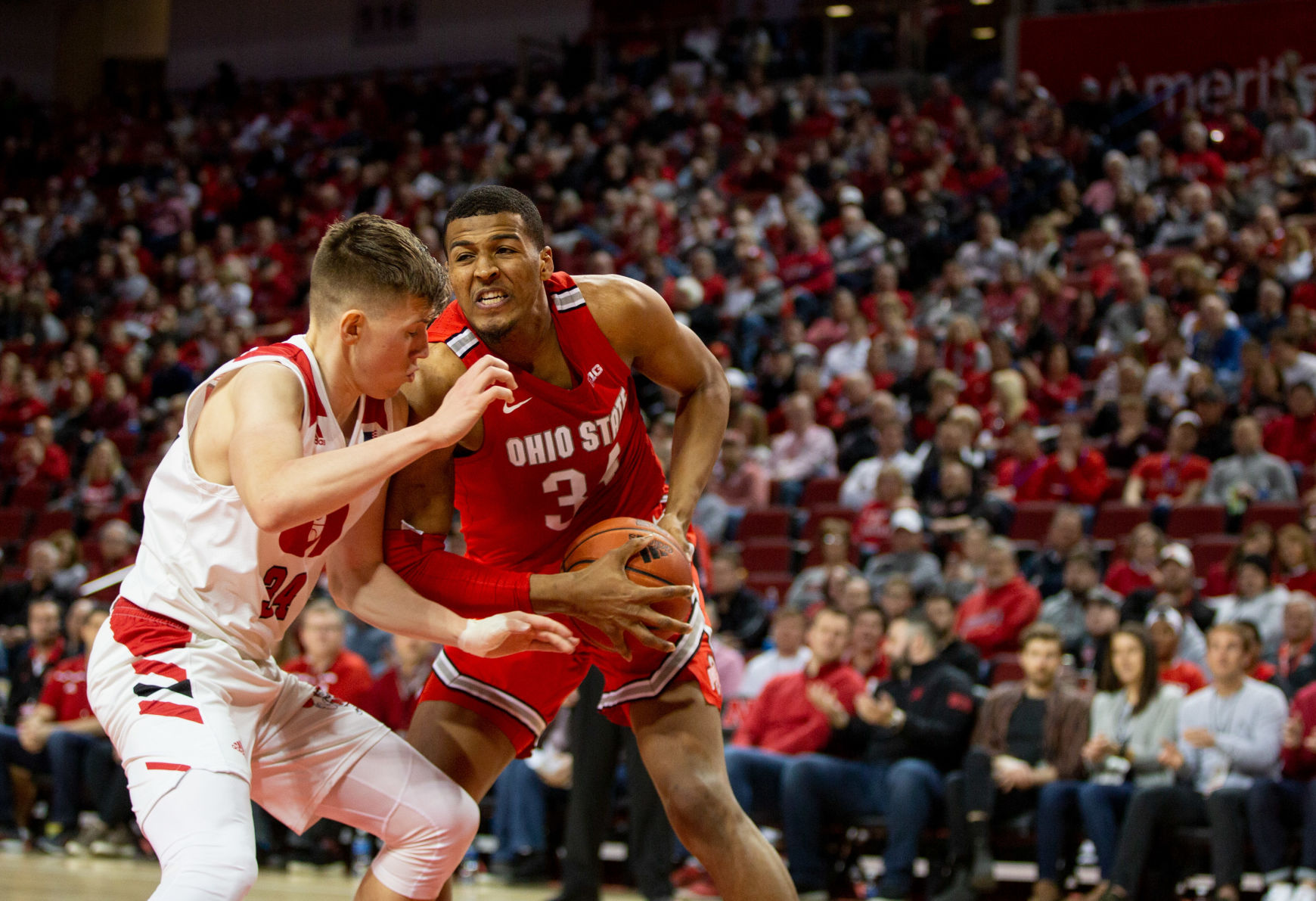Nebraska Basketball vs. Ohio State Photo No. 1